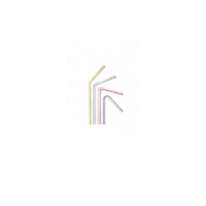 Plastic straws including spoon straws