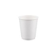 White double wall paper cup
